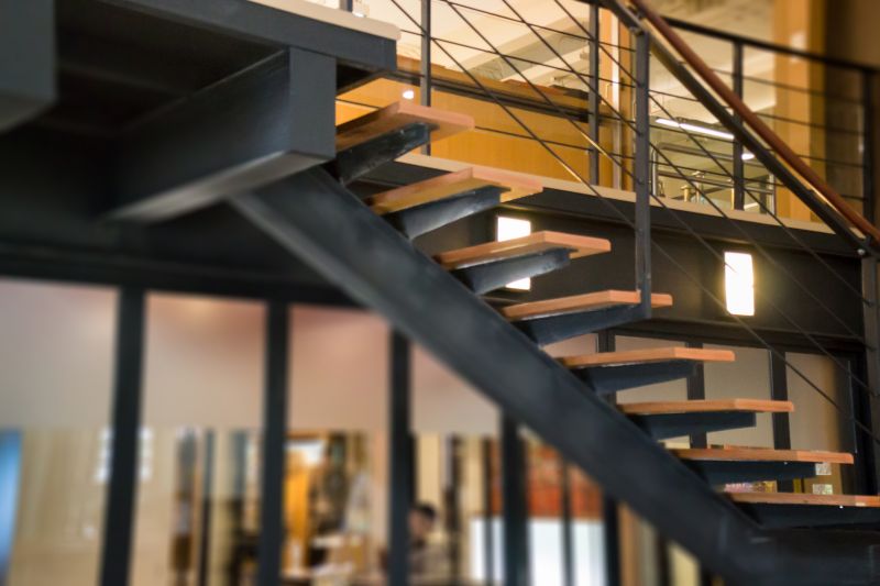 Curved Staircase Installation in Kansas City, KS