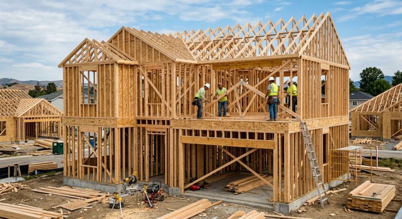 Building Addition Framing in Wilmington, NC
