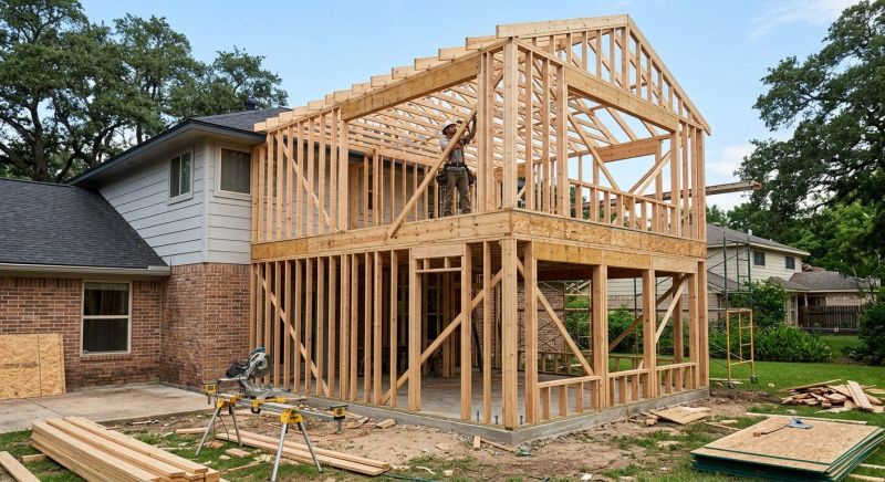 Porch Framing in Wilmington, NC