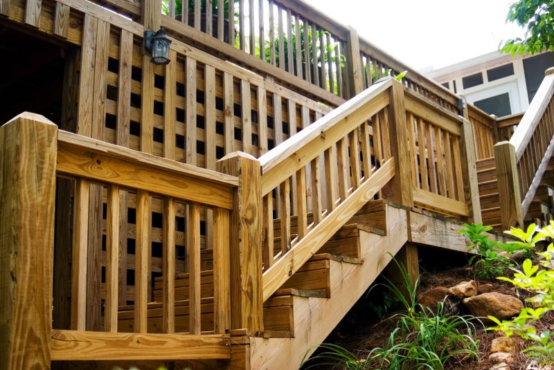 Wooden Steps Installation in Olathe, KS